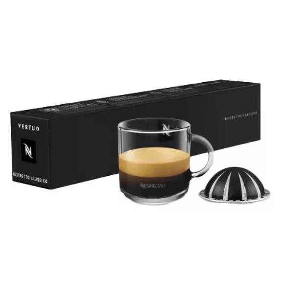 Kávékapszula NESPRESSO Vertuo Ristretto Classico 10 darabos Kávékapszula NESPRESSO Vertuo Ristretto Classico 10 darabos