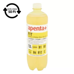   Ásványvíz szénsavmentes APENTA+ Fit mangó-citrom ízű 0,75L DRS