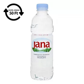 Ásványvíz szénsavmentes JANA 0,5L DRS