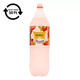 Üdítőital szénsavas MÁRKA Limonádé szamóca 2L DRS