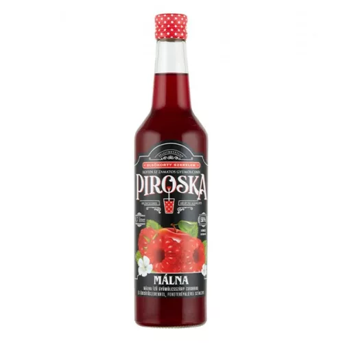 Szörp PIROSKA Classic hagyományos málna 0,7L