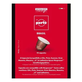   Kávékapszula CAFFÉ PERTÉ Brazil 100% arabica 10 darab/doboz