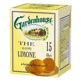Fekete tea GARDENHOUSE citrom 15x2 g