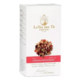 Herbatea LA VIA DEL TÉ gyömbér-gránátalma 15x3 g