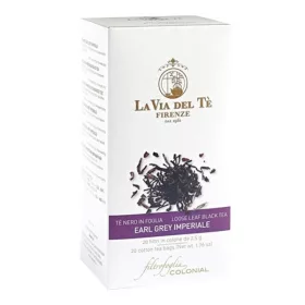 Fekete tea LA VIA Del TÉ Earl Grey 20x2,5 g