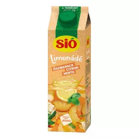 Gyümölcslé SIÓ Limonádé Őszi-citrom-menta 6% 1L