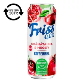   Alkoholmentes sör BORSODI Friss gránátalma-meggy 0,0% 500 ml DRS