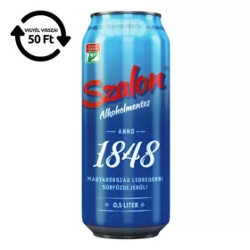 PÉCSI SÖR Alkoholmentes sör SZALON 0,0% 500 ml DRS