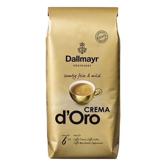 Kávé szemes DALLMAYR Crema d'Oro 1 kg Kávé szemes DALLMAYR Crema d'Oro 1 kg