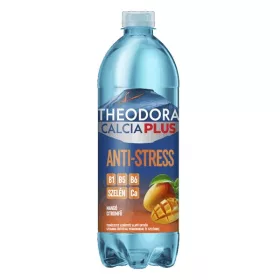   Ásványvíz szénsavas THEODORA Calcia Plus Anti stressz mangó-citromfű 0,7 L DRS