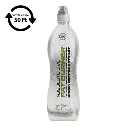Sportital ABSOLUTE LIVE Fat burner kaktuszfüge-eper 900 ml DRS