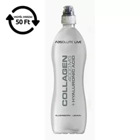   Sportital ABSOLUTE LIVE Kollagén+Hialuronsav bodza-citrom 900 ml DRS