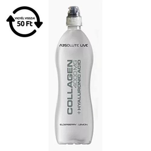 Sportital ABSOLUTE LIVE Kollagén+Hialuronsav bodza-citrom 900 ml DRS