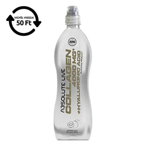Sportital ABSOLUTE LIVE Kollagén+Hialuronsav sárgabarack 900 ml DRS