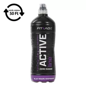 Sportital FITRADE Active line kékszőlő-málna 1 L DRS
