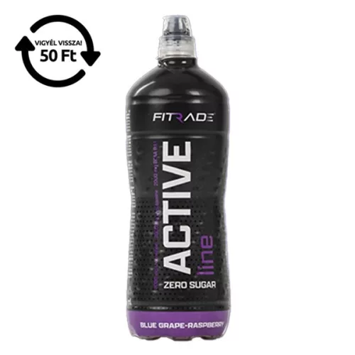 Sportital FITRADE Active line kékszőlő-málna 1 L DRS