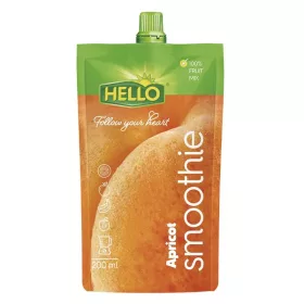 Gyümölcslé HELLO Smoothie sárgabarack 200 ml
