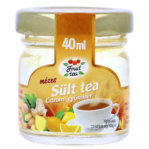 Sült tea FRUIT TEA citrom-gyömbér 40 ml