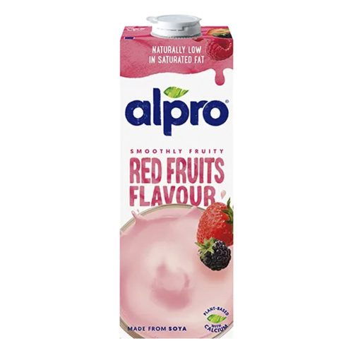 Növényi ital ALPRO szójaital pirosgyümölcs 1L