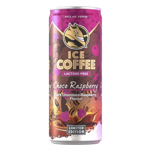 Kávés tej HELL Energy Coffee Choco Raspberry 250 ml