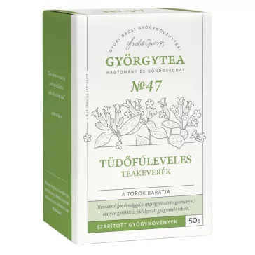 Teakeverék GYÖRGYTEA Tüdőfűleveles 50 g