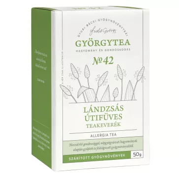 Teakeverék GYÖRGYTEA Lándzsás útifüves 50 g