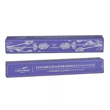   Kávékapszula LAVENDER TIHANY Nespresso levendulás 10 db/doboz
