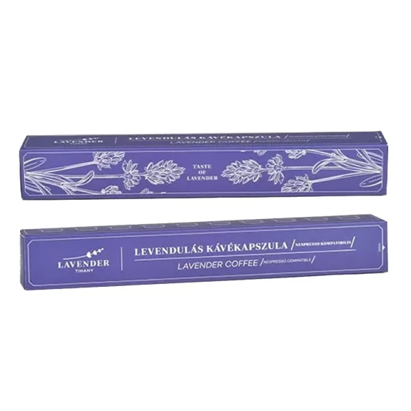 Kávékapszula LAVENDER TIHANY Nespresso levendulás 10 db/doboz Kávékapszula LAVENDER TIHANY Nespresso levendulás 10 db/doboz