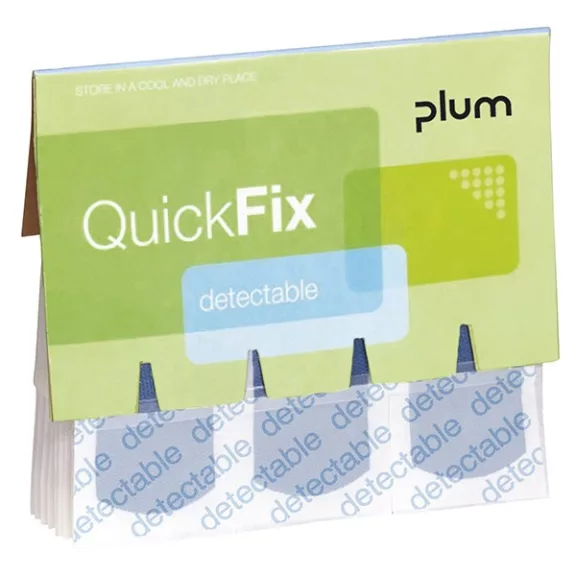 Sebtapasz utántöltő PLUM QuicFix fémszálas 45 darabos Sebtapasz utántöltő PLUM QuicFix fémszálas 45 darabos