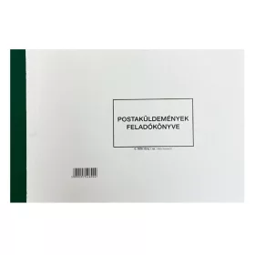   PÁTRIA Nyomtatvány postaküldemények feladókönyve PATRIA A/4 fekvő 150 lap