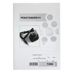 - Nyomtatvány pénztárkönyv A/4 50 lapos