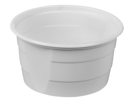 Gulyásos tál PP fehér 750ml mikrózható (50db/csomag)