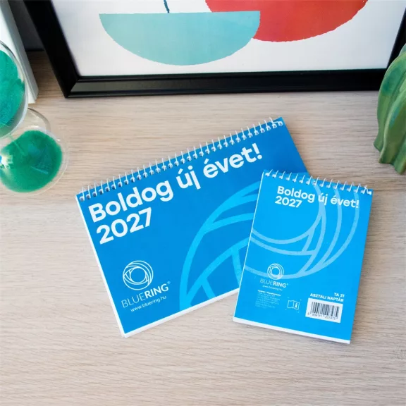 Asztali naptár TA-23 2027. Bluering® Asztali naptár TA-23 2027. Bluering®