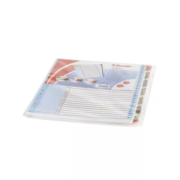   Elválasztólap, A4, Maxi regiszteres 1-31 laminált karton előlap 100210 Esselte