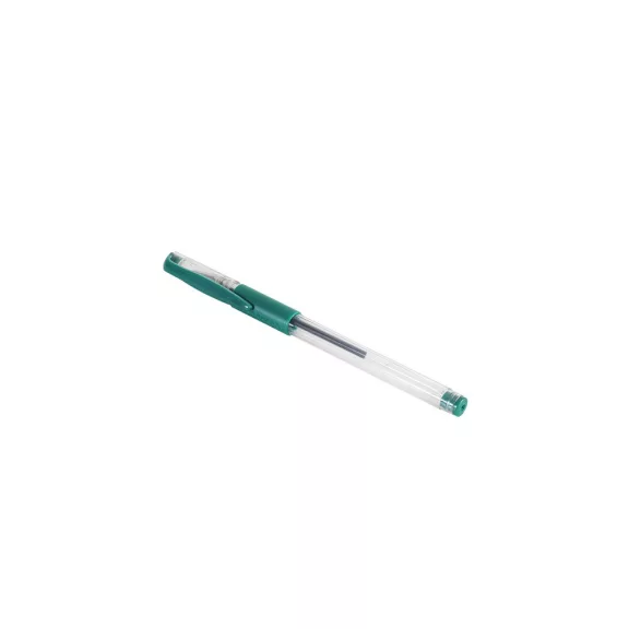 Zseléstoll kupakos gumis fogó, Bluering® írásszín zöld Zseléstoll kupakos gumis fogó, Bluering® írásszín zöld