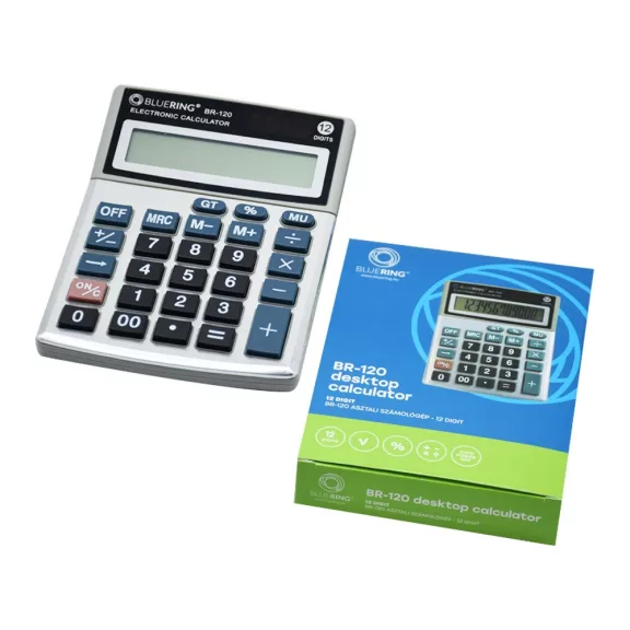 Számológép asztali 12 digit Bluering® BR-120 Számológép asztali 12 digit Bluering® BR-120