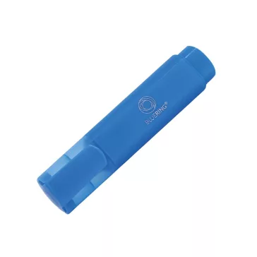 Szövegkiemelő lapos test Bluering® kék