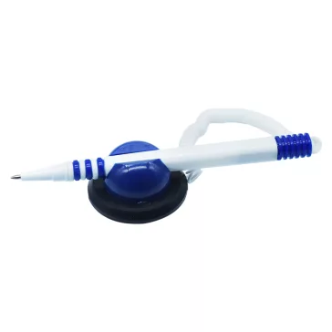   Ügyféltoll fehér-kék test fekvő Bluering® , írásszín kék