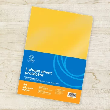   Genotherm 'L' A4, 80 micron sárga 25 db/csomag, Bluering®,