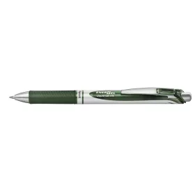   Rollertoll zselés 0.7mm, Pentel EnerGel BL77-D3X, írásszín sötétzöld