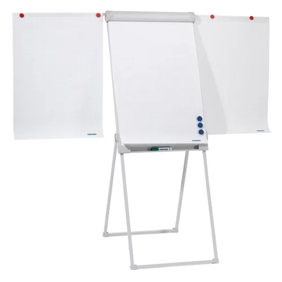 Flipchart tábla 67x95cm, mágneses, 2 db segédkarral, Proline FC84 Franken Flipchart tábla 67x95cm, mágneses, 2 db segédkarral, Proline FC84 Franken
