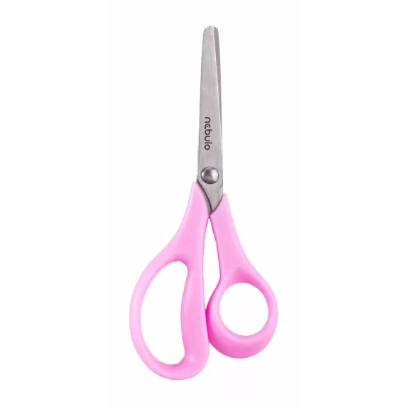 Olló 14cm, kerekített heggyel, ergonomikus, iskolai, Nebulo Olló 14cm, kerekített heggyel, ergonomikus, iskolai, Nebulo