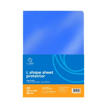   Genotherm 'L' A4, 80 micron kék 25 db/csomag, Bluering®,