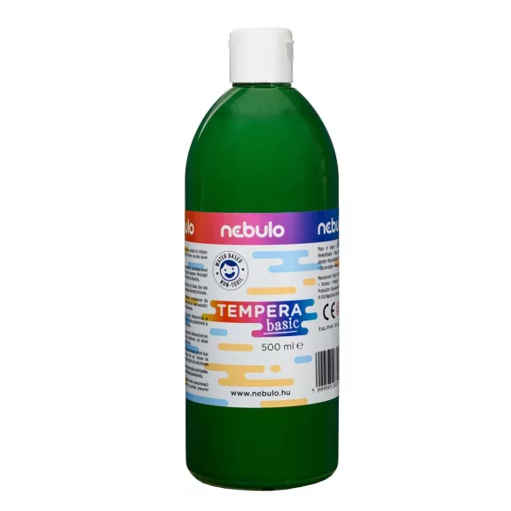Tempera 500ml, Nebulo zöld Tempera 500ml, Nebulo zöld