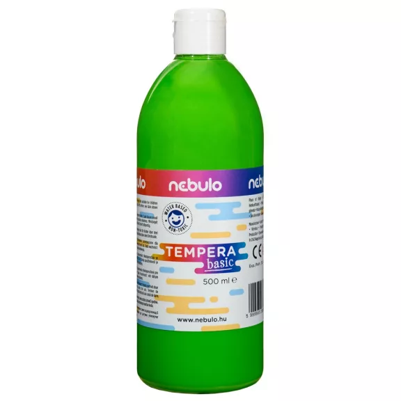 Tempera 500ml, Nebulo világoszöld Tempera 500ml, Nebulo világoszöld