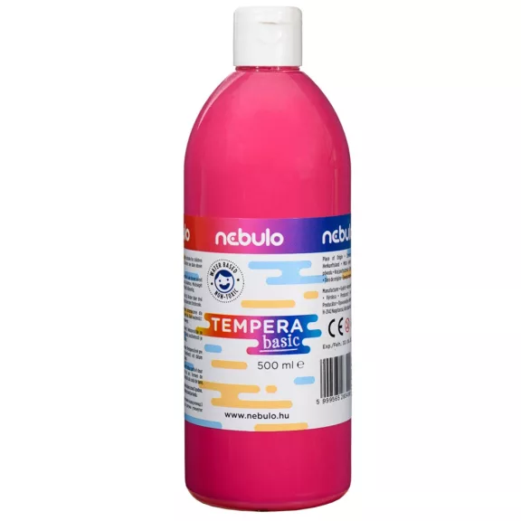 Tempera 500ml, Nebulo rózsaszín Tempera 500ml, Nebulo rózsaszín