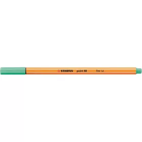 Rostirón, tűfilc 0,4mm, STABILO Point 88 jég zöld