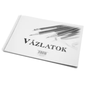 Vázlatfüzet FAMENTES B/4 32 lap 120gr. Bluering