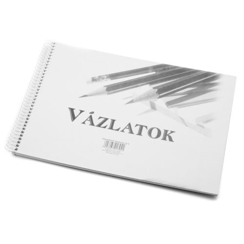 Vázlatfüzet FAMENTES B/5 32 lap 120gr. Bluering