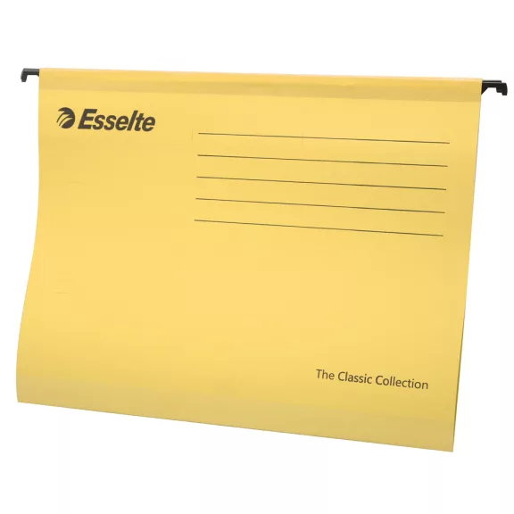 Függőmappa A4, karton Esselte Classic 90314, sárga Függőmappa A4, karton Esselte Classic 90314, sárga